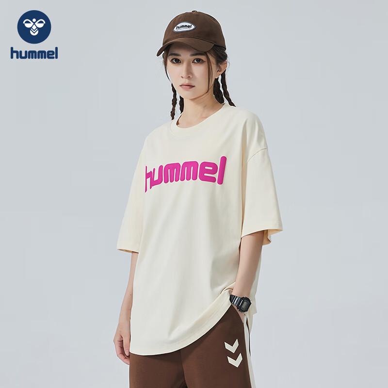 

Hummel Unisex Heavyweight Puff Print Loose Fit T-Shirt XL