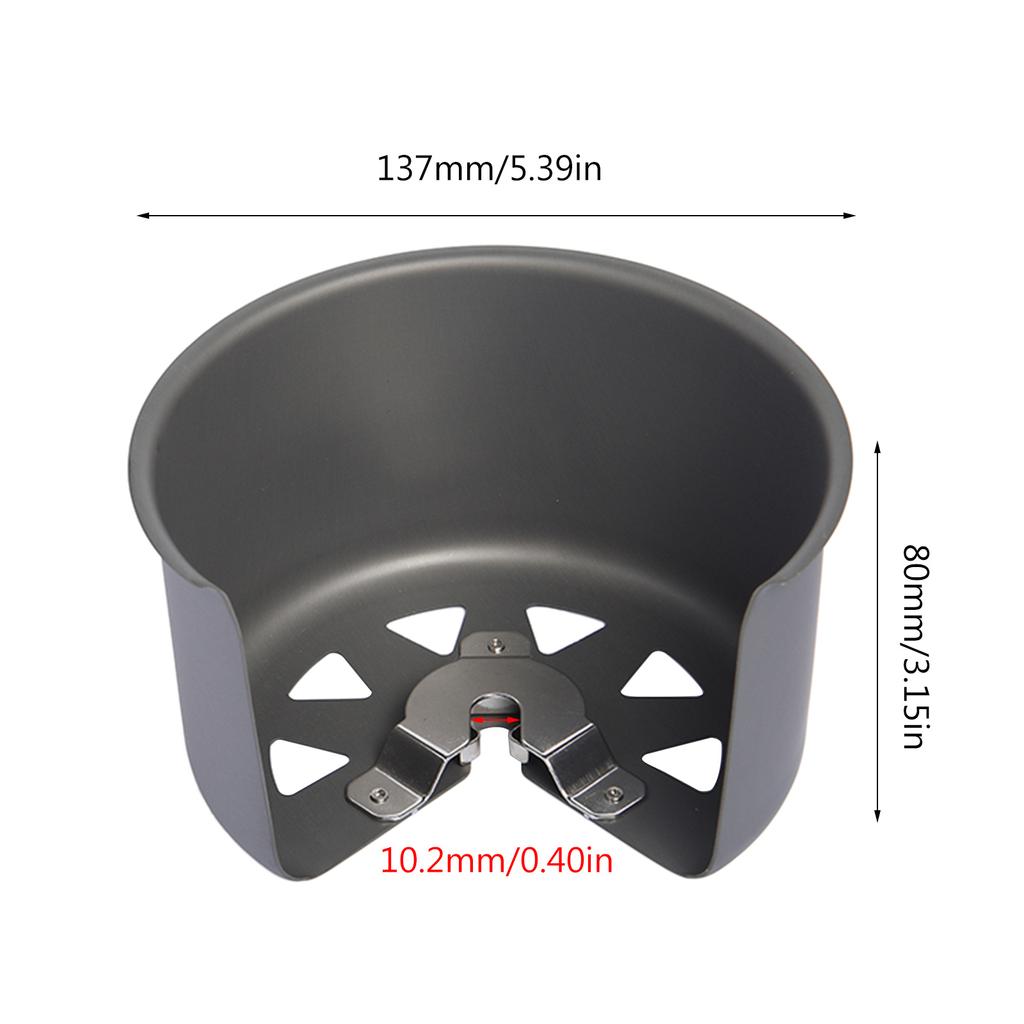 Ultralight Camping Gas Stove Rack Gas Burners Wind-proof Plate Stainless Gas Stove Windshield Alcohol Stove Wind Screen