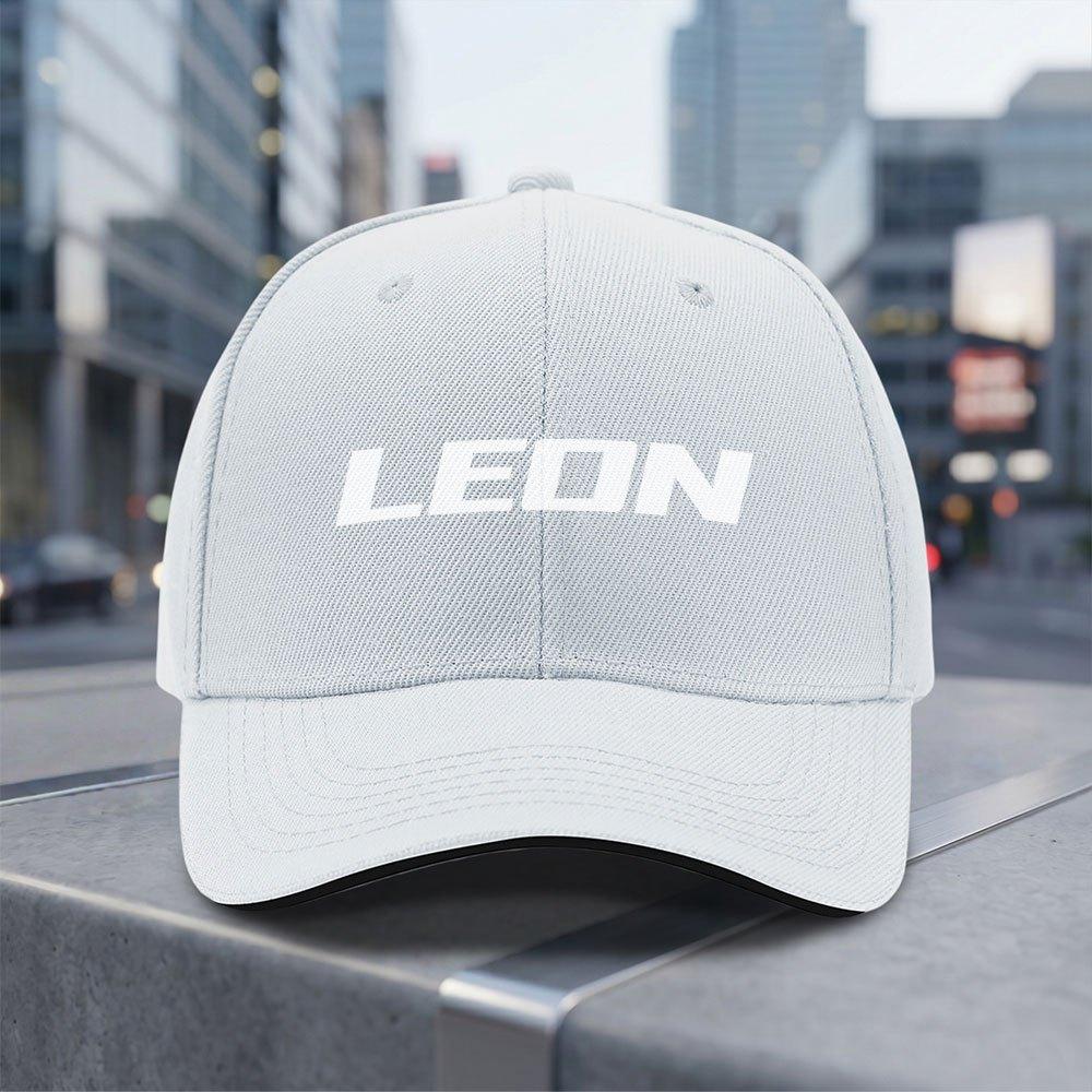 LEON Adjustable Baseball Cap Lightweight Breathable AllSeason Cap with Iconic LEON Logo Hand Washable