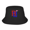 Dominican Republic RD Flag Pride Bucket Hat For Couple Fisherman Hats Funny Fishing Caps Soft Fold Street Style Custom Sun Hats