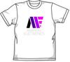 Gundam Anaheim Farbverlauf T-Shirt Weiß Größe: M