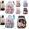 Kids School Backpack With Fun Cartoon Capybara And Load Reducing Features For Childrens Daycare