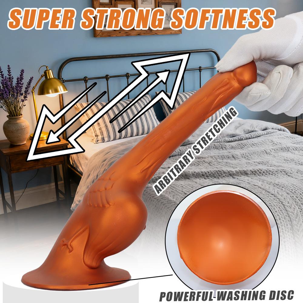 Special Shape Silicone Anal Plug Wearable Butt Toy for Women