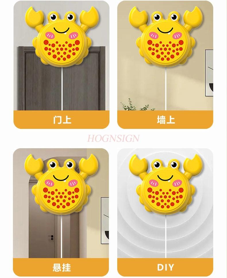 Crab Hanging Table Tennis Trainer For Children Indoor Parent-Child Hand Eye Coordination Training Toys