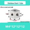 Aluminum Alloy Hex Nut Acrylic Connector Cap