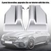 2Pcs Seat Safety Belt Decoration Cover Trim for Mercedes Benz E Class W212 W213 S Class W222