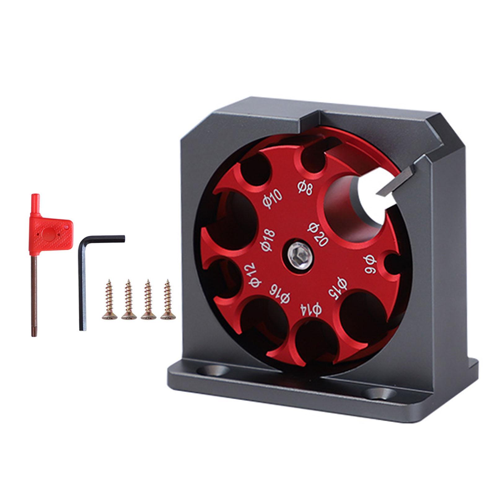 

Набор приспособлений для изготовления дюбелей, 9 отверстий, регулируемая электрическая дрель 6-20 мм, фрезерный круглый стержень, вспомогательный инструмент