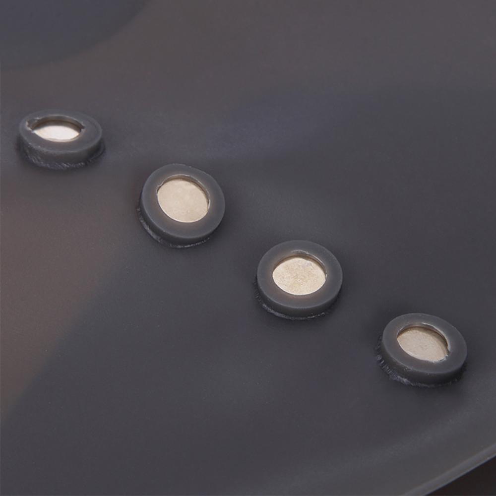 A04V Neck Shield Magnetic Shawl Haircut Shawl Salon Haircut Neck Cape Wrap Collar Shield Waterproof Silicone Hairdressing Hair C
