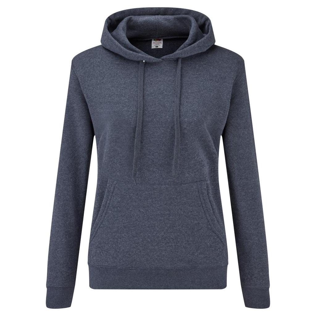Fruit Of The Loom Ladies Lady Fit Hooded Sweatshirt / Hoodie