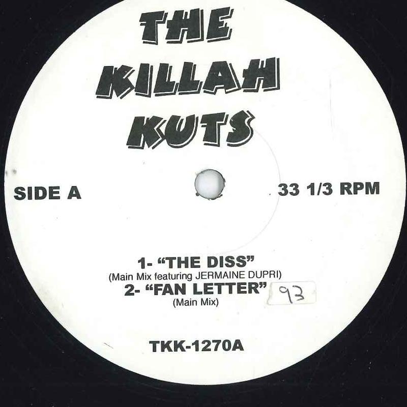 

12inch Record VARIOUS The Dis TKK1270 THE KILLAH KUT 2002 US Rap HipHopRB Used