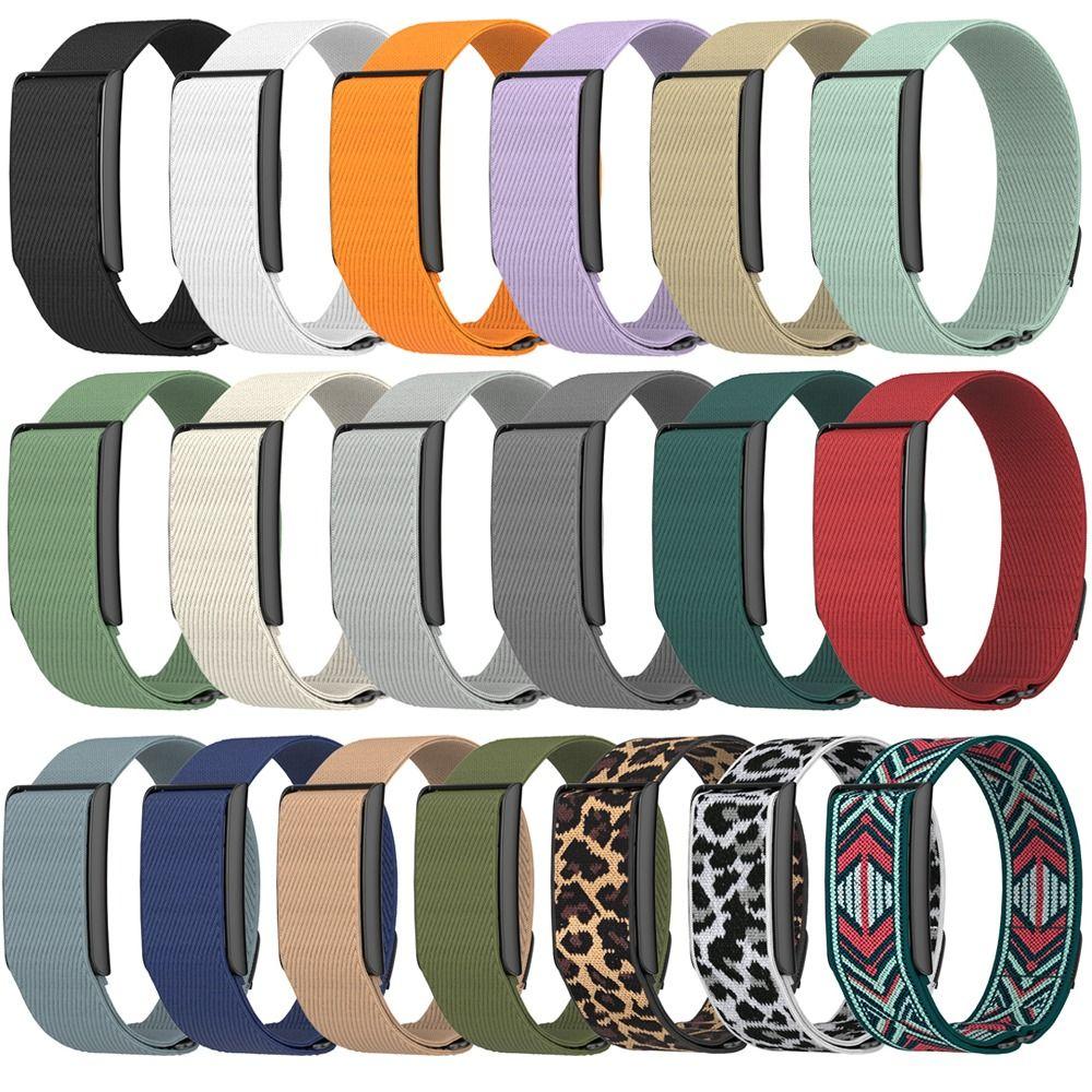 Smyčkový design Fitness náramek Popruh Nylonový náhradní náramek Sportovní pásek pro Amazfit Helio Popruh