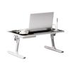 Laptop Bed Tray Table Height Angle Adjustable Laptop Bed Stand Portable Lap Desk with Foldable Legs