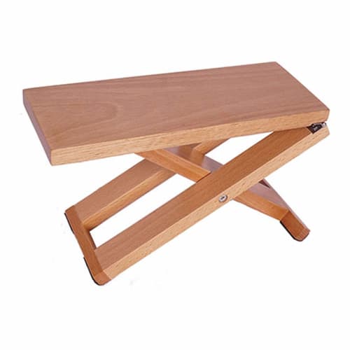 Wooden Footstool GGFS-BW, Solid Beech Wood, Original Product from Gendai Guitar Co.