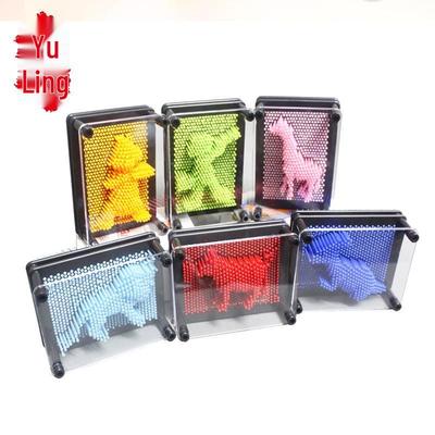 Scultura 3D Pin Art in Stile Europeo - Giocattolo Educativo per Bambini