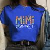 New Fashion Women's Mimi T-shirt Funny Butterfly Pattern Harajuku Shirt Summer Cool Women's T-shirt Shirt