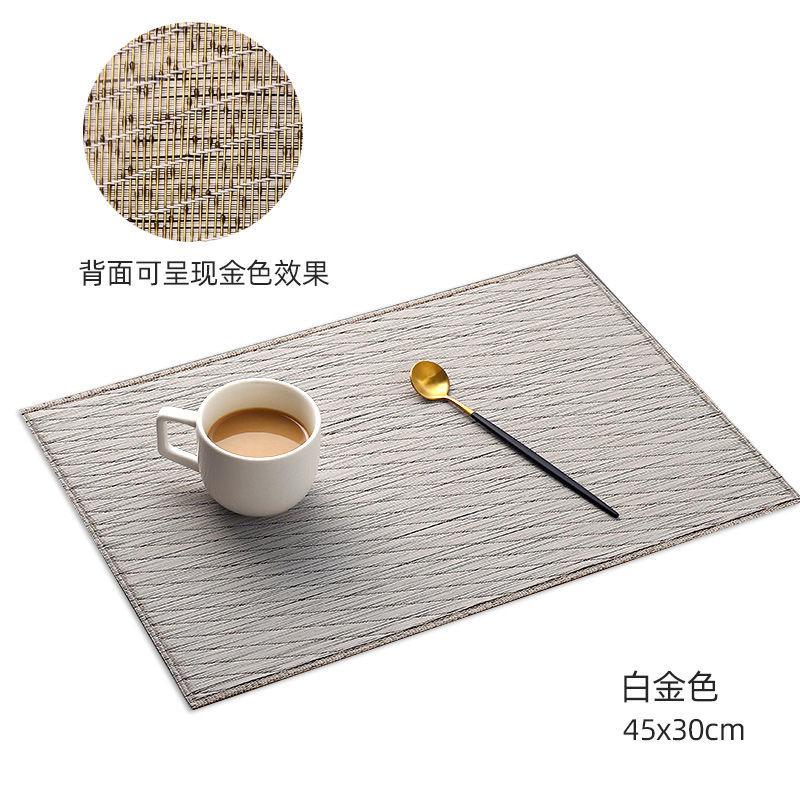 Serviette Patchwork Dekoratives Design Moderner Stil Umweltfreundliche Heimtextilien Einfach 45*30cm Basic Tägliche Mode Anti-Hitze Ins