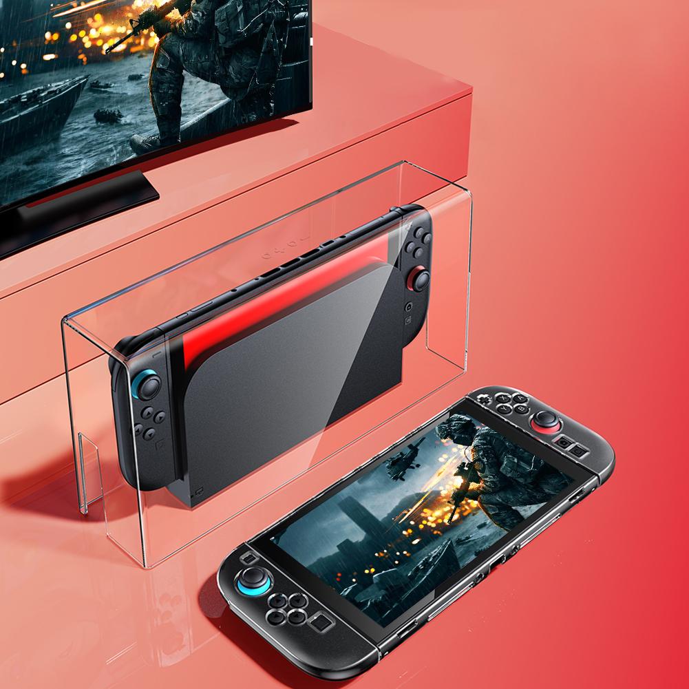 Transparent Display Box Protective Case Dust Guard for Nintendo Switch2 Accessories