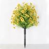 Violet Eucalyptus Artificial Flower Ground Stake for Wedding and Outdoor Decoration