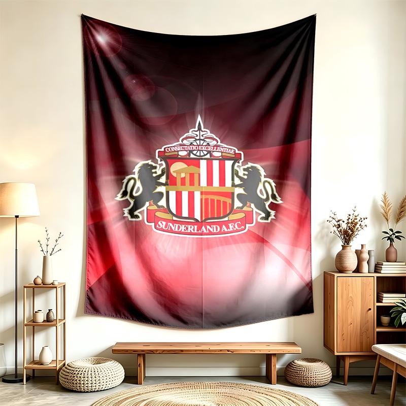 Sunderland AFC (1) Tapestry Suitable For Decorating Homes Dorms And Bedrooms Soft To The Touch And A Perfect Gift For Friends And Family