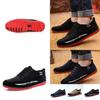 New Fashion Men Sneakers Casual Frosted Leather Running Shoes With Stylish Design And Comfortable Fit