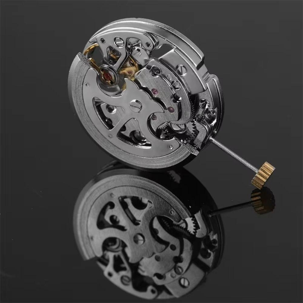White Movement Watch Movement 3 Hands Mechanical Watch Movement Watch Repair