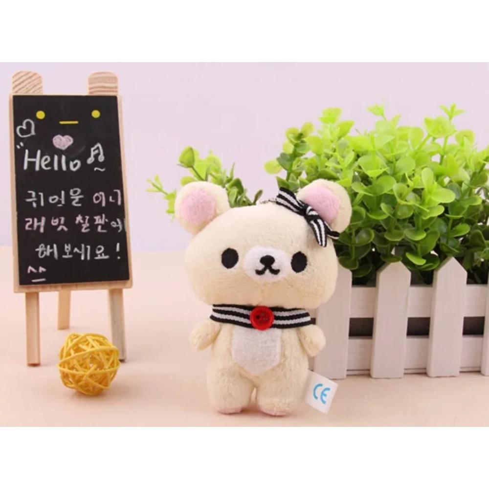 Anime Rilakkuma Cartoon Plüschpuppe Weiche Bärenspielzeuge Kawaii Raumdeko Teddybär Plüschtiere Niedliches Pärchen Bär Weihnachtsgeschenke für Mädchen