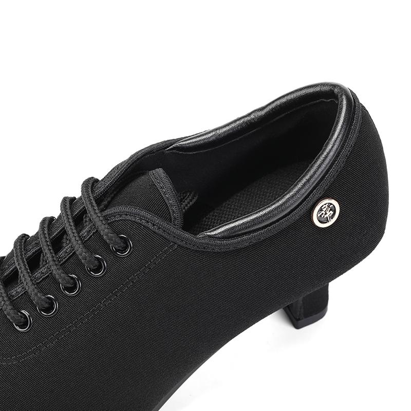 Women Standard Ballroom Dance Shoes Oxford Cloth Outsole Practice Competition Modern Dancing Shoe Dance