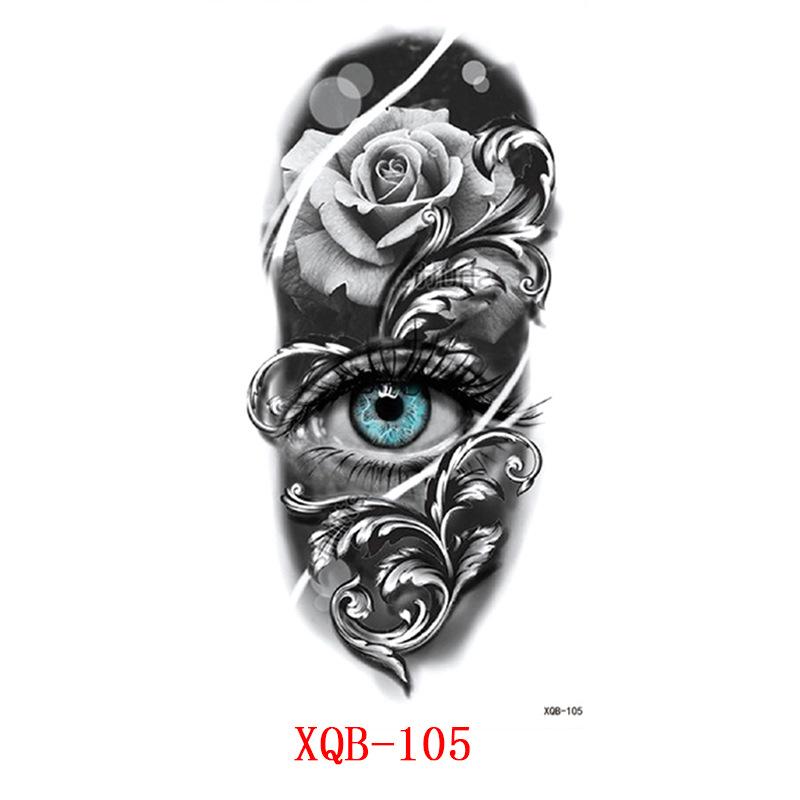 Small Full Arm Tattoo Stickers, Flower Letters, Animal Tattoo Stickers, Tattoo Stickers Tattoo