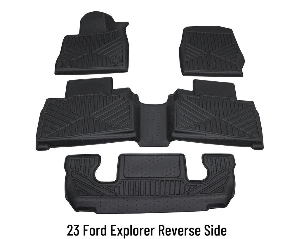 Waterproof Anti-Slip Car Floor Mats for Six or Seven-Seater Models