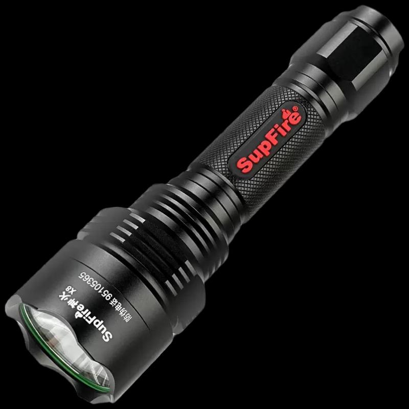 SupFire X8 10W USB Rechargeable LED Flashlight