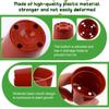 100Pcs Plastic Flower Pots 2.1In Mini Plastic Plant Pot Small Flower Pots Round Plant Nursery Pots With Drainage Holes For Seeds