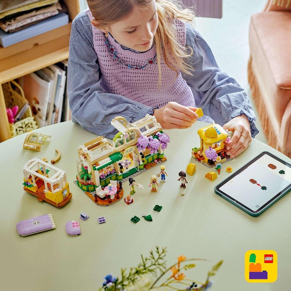 LEGO Friends Flower Shop Cafe 42671 Toy for Girls and Boys