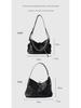 Black Warrior 2025 Women's Genuine Leather Biker Messenger Tote