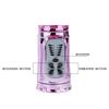 Throbbing Bunny Rotating Jelly Vibrator with Pearls
