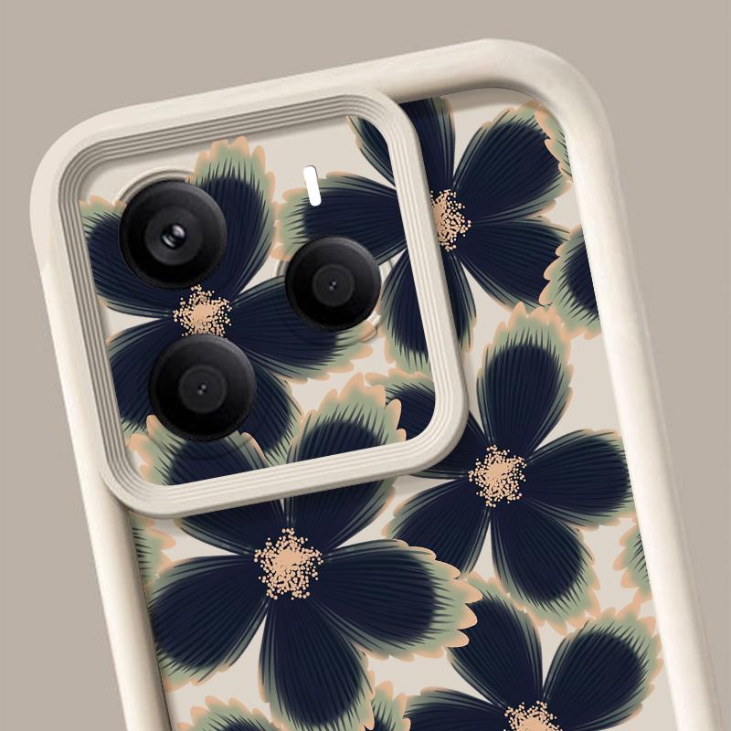 Rose Flowers Patterned TPU Phone Case For Xiaomi 14T Pro 13T Pro Shockproof Soft Silicone Back Cover Fundas For Xiaomi 14T 13T