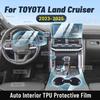 Interior TPU for TOYOTA Land Cruiser -2025 Protective Film Cover Anti-Scratch Gearbox Panel Navigation Screen Automotive