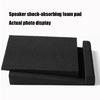 Studio Monitor Shock Absorption Pad Anti Vibration Sponge Base for Speaker Stability Improved Low Frequency Sound