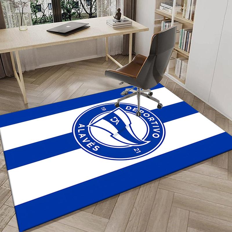 Deportivo FC Printed Area Rug for Office, Chair Rug, Decorative Carpet Floor Mat, Large Size Fan gifts Christmas gifts