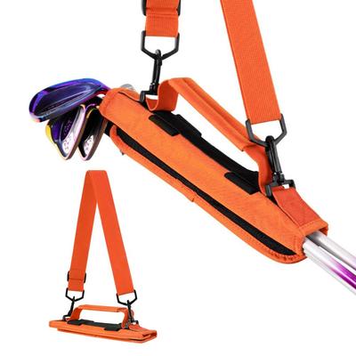 Golf Club Bag Adjustable Shoulder Strap Lightweight Portable Men Golf Club Carrier with Tee Holder