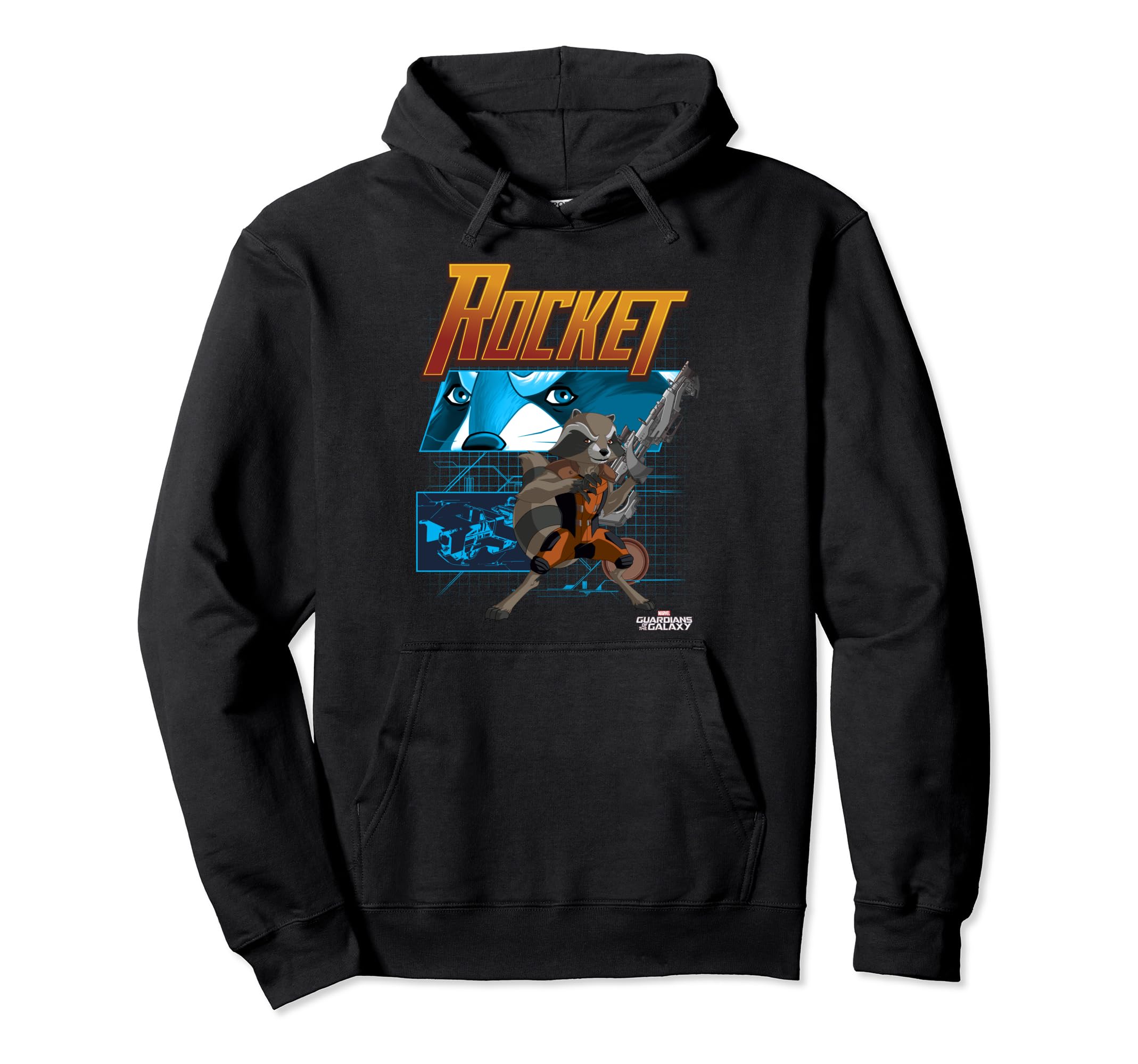 

Marvel Rocket Guardians of the Galaxy Schematic Hoodie