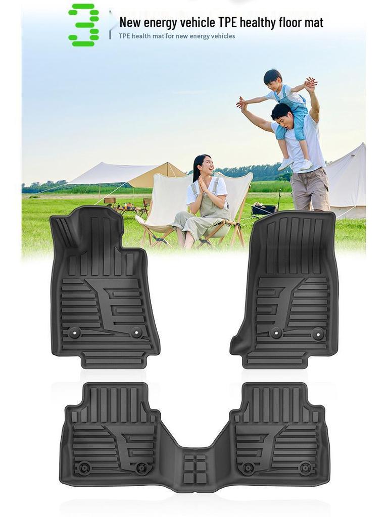 Eco-Friendly TPE Floor Mats & Trunk Mat for 2024-2025 Cadillac CT5