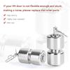 2Pcs Lift Cable Compatible With Gorilla Lift Trailer Gate Assist With EZ Spring Clips, With 4Pcs Aluminum Alloy Rollers P Washers, Fit For Open
