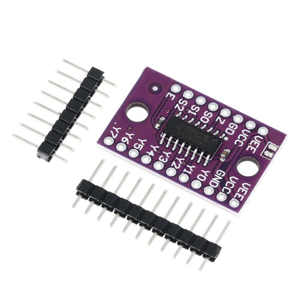 74HC4051 8-Channel Analog Multiplexer/Demultiplexer Module