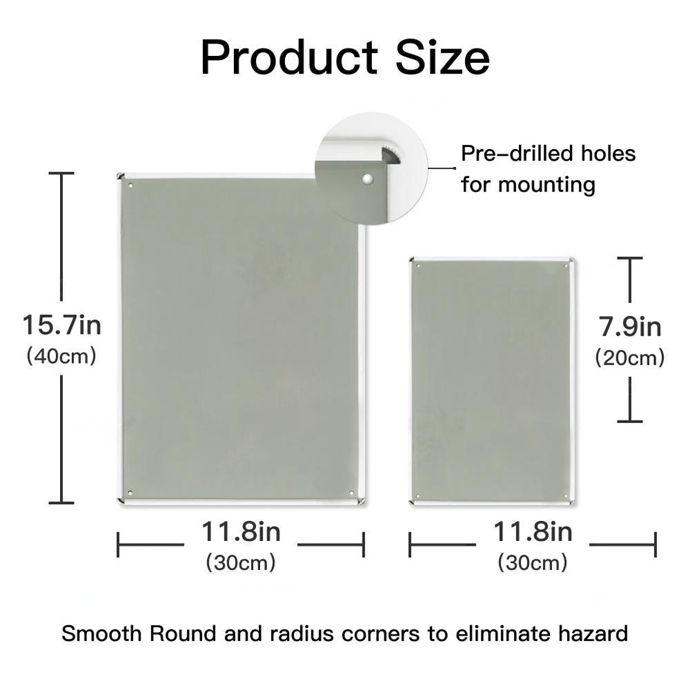 Funny Mechanic Shop Sign Mechanic Hourly Rate Reproduction Vintage Metal Sign Tin for Man Cave, Cars, Workshop Garage Wall Deco