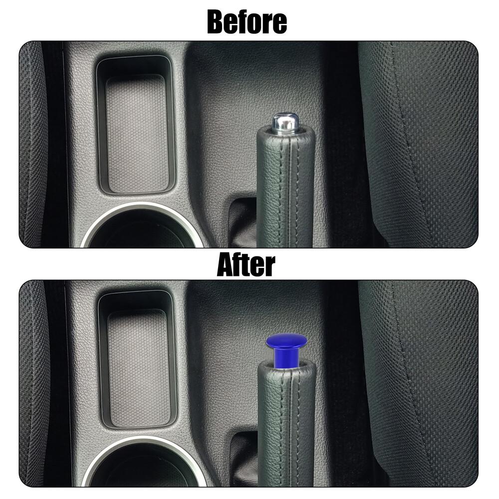 Blue E-Brake Drift Spin Turn Knob Button For Toyota FT86 86 Subaru BRZ WRX STI