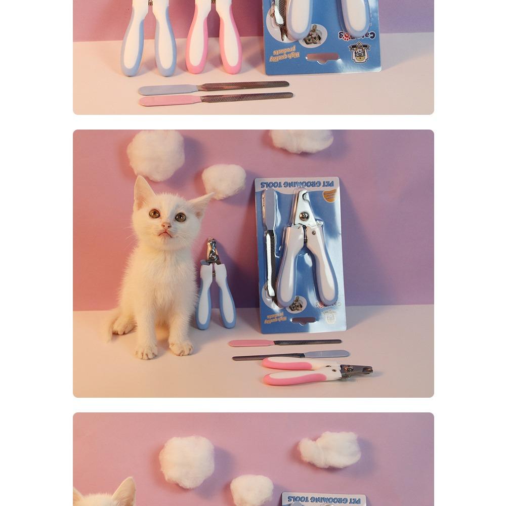 1PC Cat Nail Clippers for Kittens and Dogs, Stainless Steel Nail Clippers for Pet Cleaning