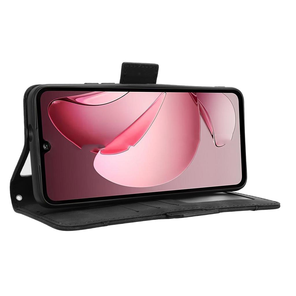 For Oukitel C60 Pro/Oukitel C60 Leather Case Phone Wallet Cover with Multiple Card Slots