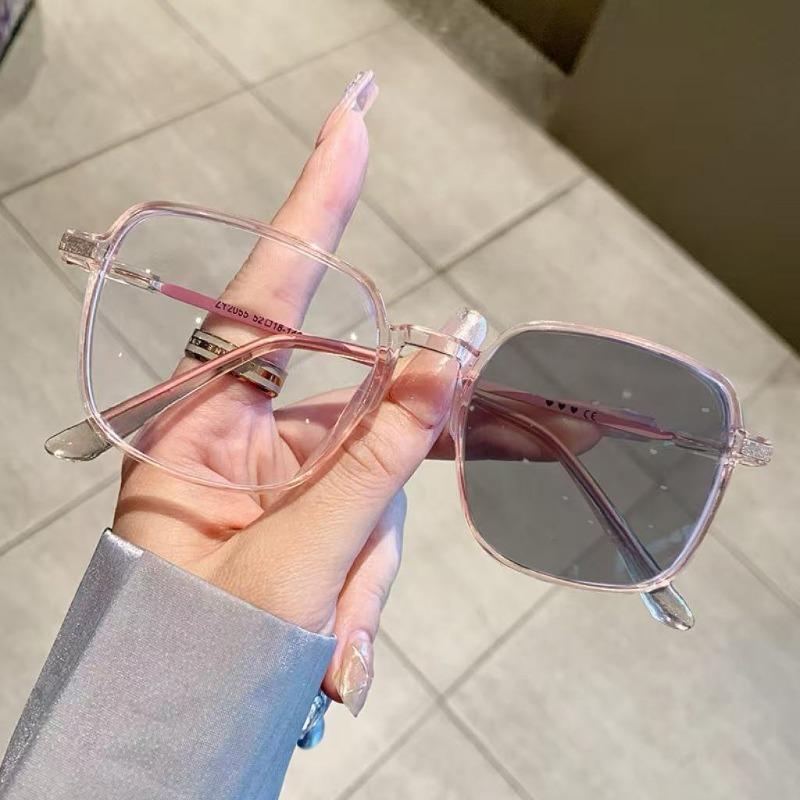 Pochromic Anti Radiation Eyeglass Metal Computer Glasses Anti Blue Light Eyeglasses For Woman/Man