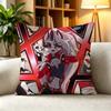 HHelluva Boss Loona Hellhound Teen Demon  Pillow Case Square DoubleSided Sofa Cushion Cover Bedroom Bedside Pillow