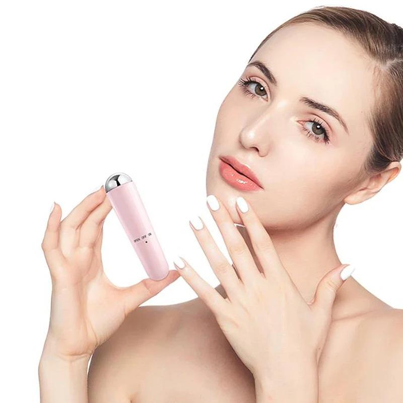 Electric Eye Beauty Device Facial Massager Therapy Wand Relax Eye Dark Circles Eye Bags Puffiness Skincare Beauty Instrument